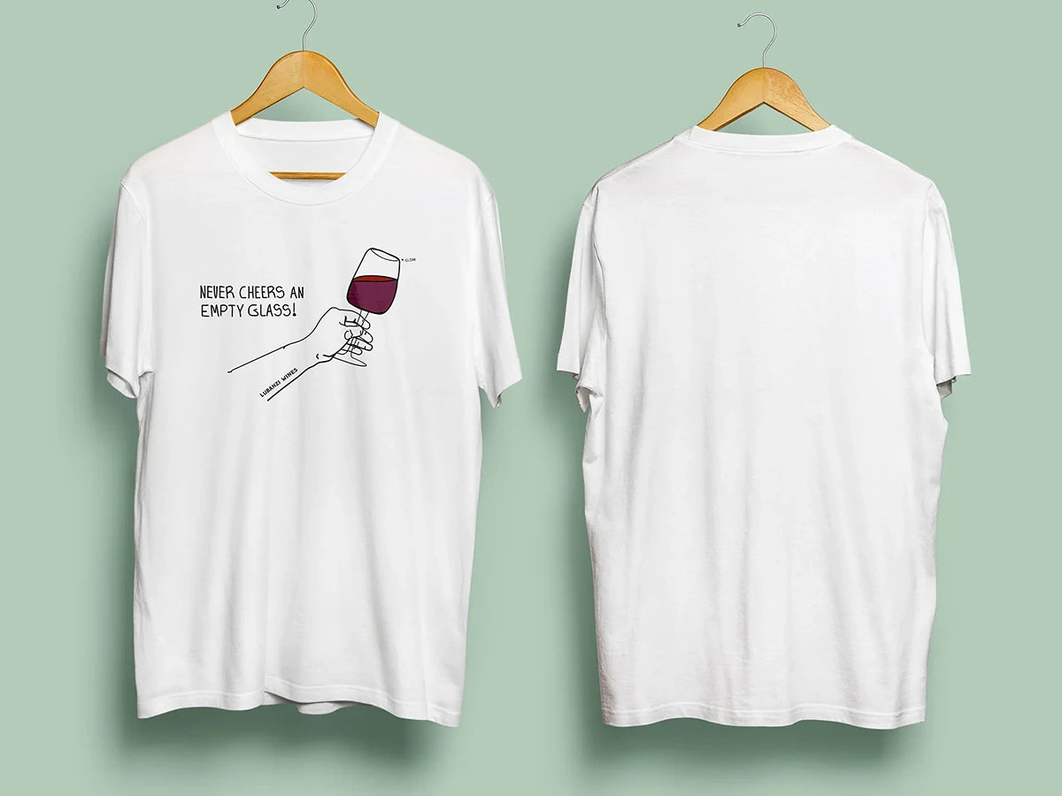 Lubanzi Tees - Never cheers an empty glass