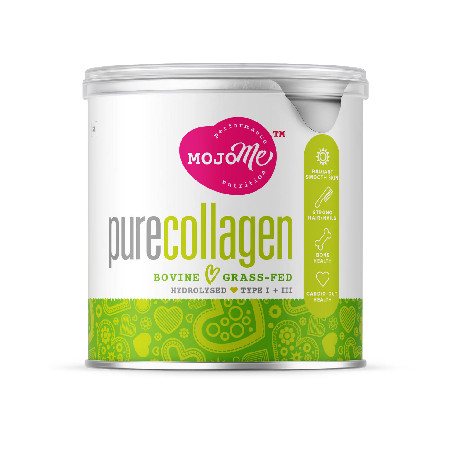 100% Pure Collagen Powder (Type I & III)