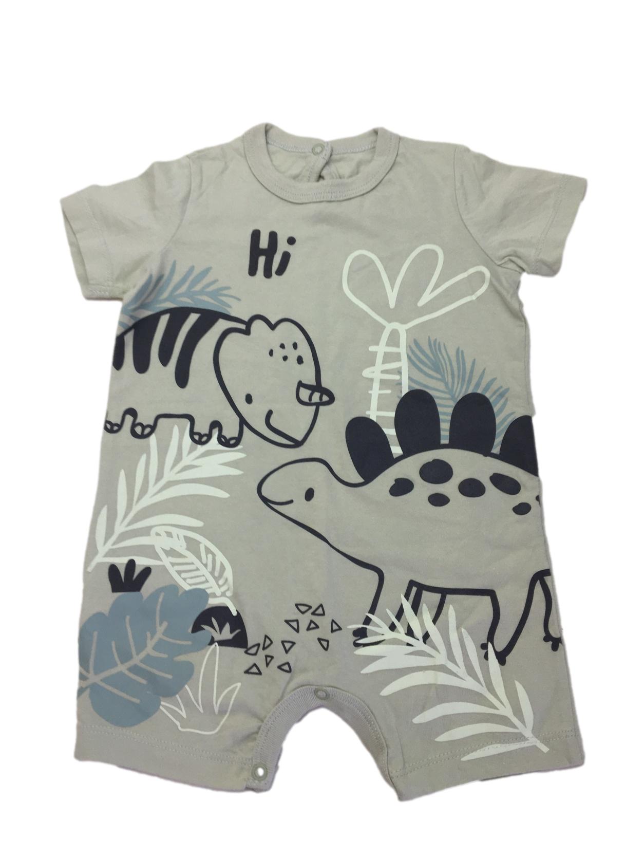 6-12M Mint Green Dinosaur Romper – Woolworths