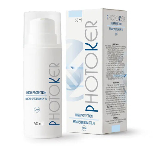 Photoker – High Protection Broad Spectrum SPF30 50ml