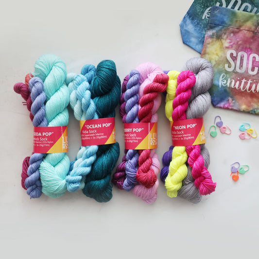 Color Popportunity Socks by Stephen West – KAL Kits