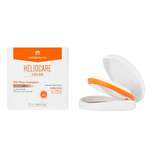 Heliocare Compact Oil-Free SPF 50 (Brown) (10g)