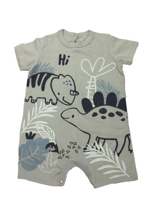 6-12M Mint Green Dinosaur Romper – Woolworths